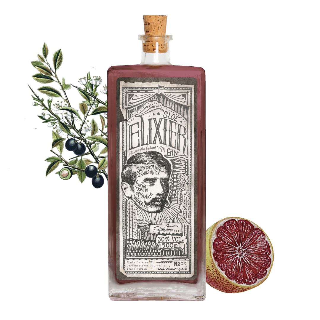 Elixier Sloe Gin | Flasche | 50cl